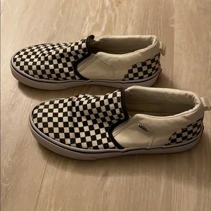 Vans Slip-On Black/White Sneakers